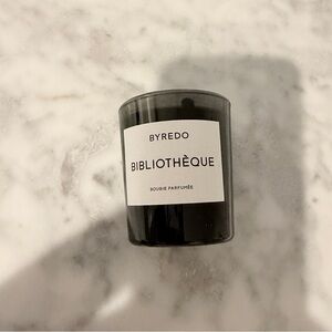 Byredo Black Bibliothèque Candle